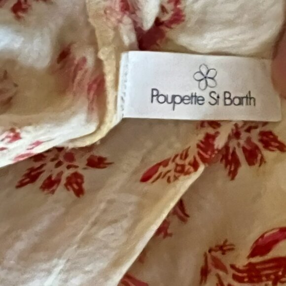 Anthropologie Poupette St Barth Clara Mini Dress | Yellow Floral | Size M - Picture 9 of 15